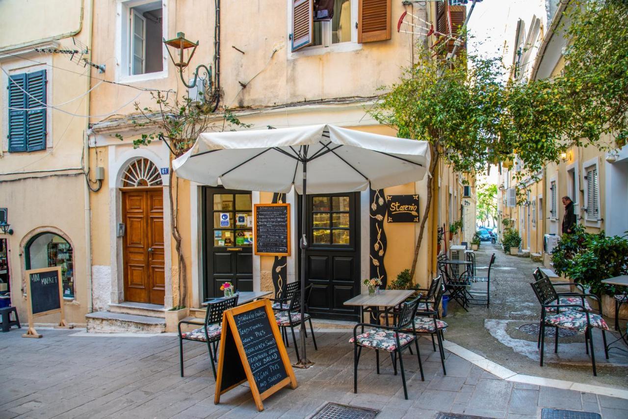 Valentino Luxury Studio In The Heart Of Corfu Town Esterno foto