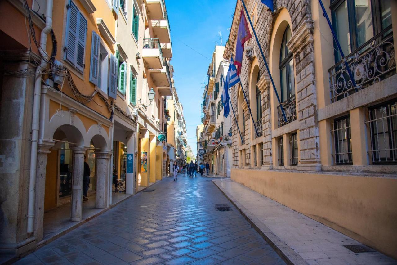 Valentino Luxury Studio In The Heart Of Corfu Town Esterno foto